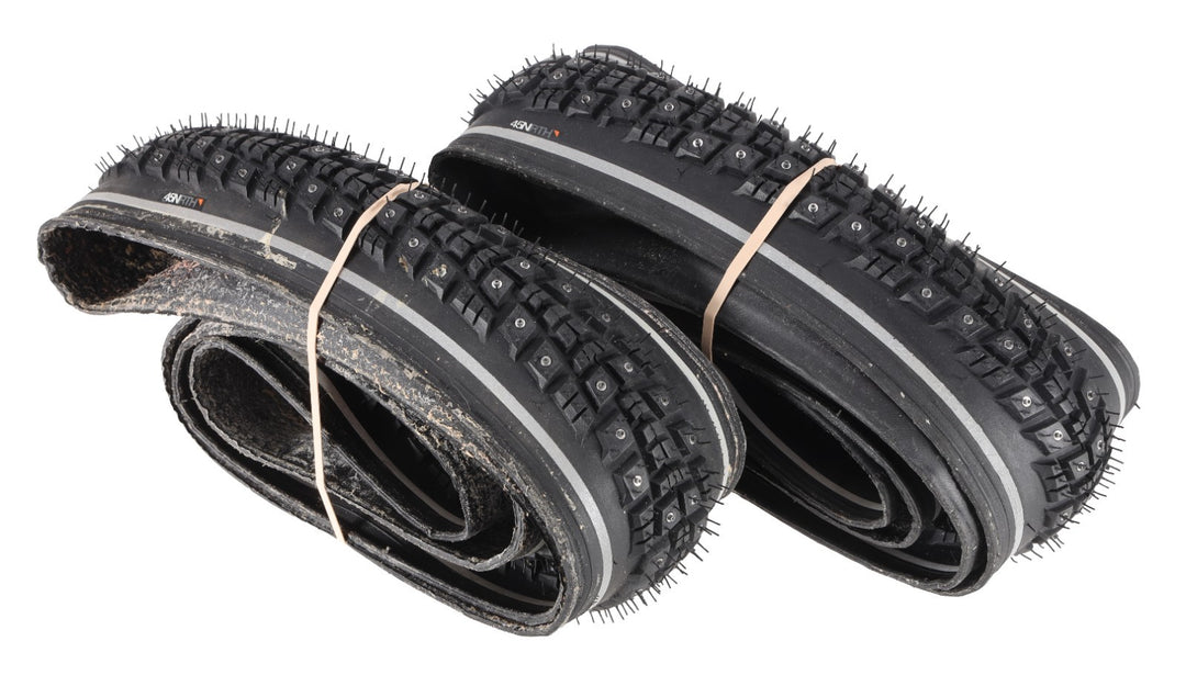 45NRTH Gravdal Studded Bike Tires PAIR 700 x 38c Tubeless Winter 60 TPI Commuter