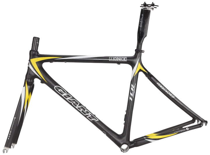 Giant TCR Pro Team ONCE Carbon Road Bike Frameset MED Black 700c Rim QR 2003