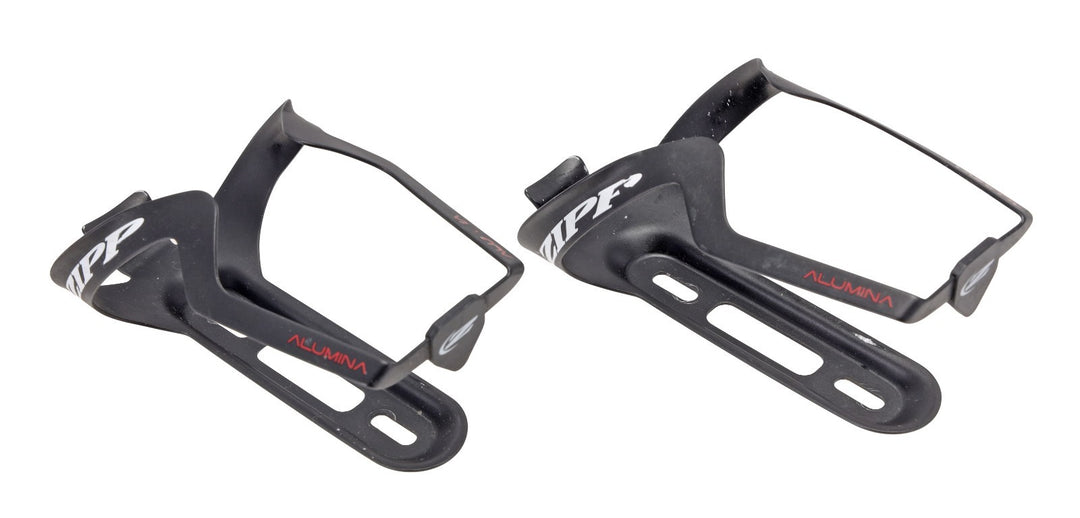 Zipp Alumina Water Bottle Cage 1 PAIR BLACK Aluminum Road Bike Gravel MTB