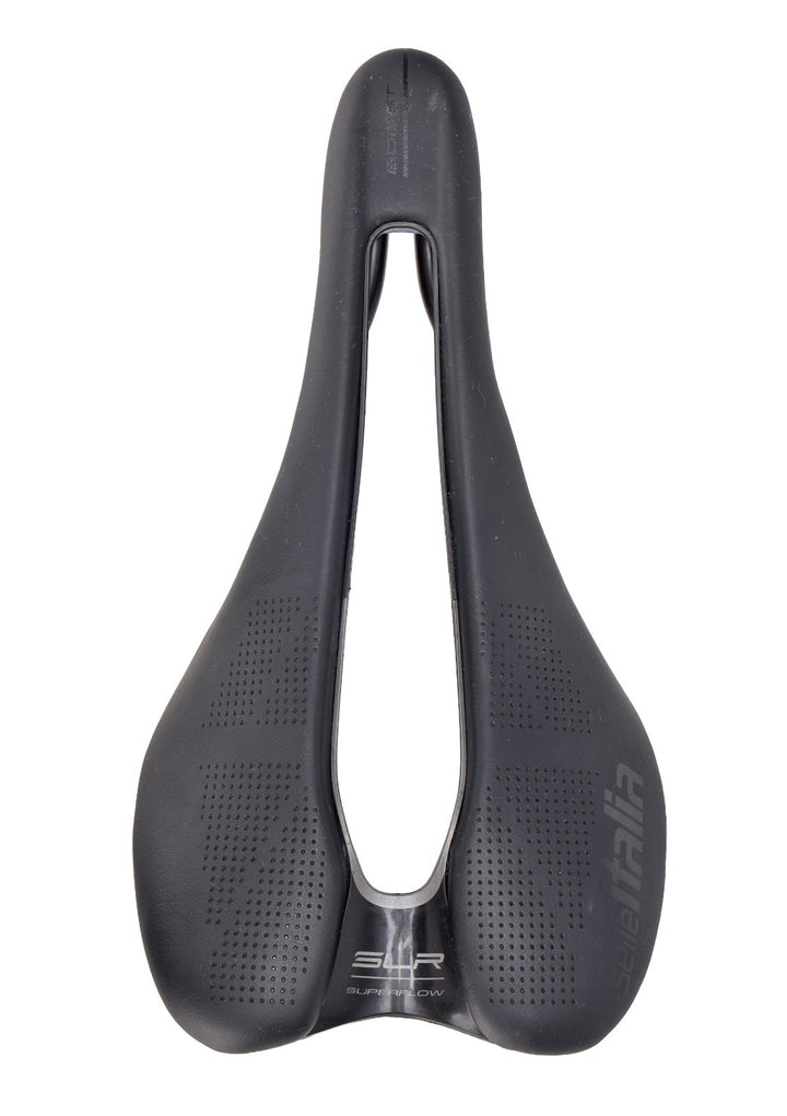 Selle Italia SLR Superflow Carbon Road Bike Saddle 130mm 7x 7mm Manganese Gravel