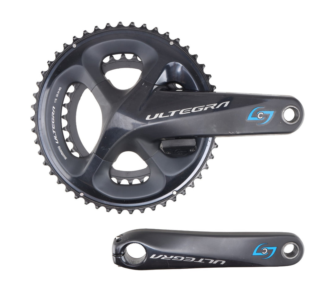 Shimano Ultegra FC-R8100 Stages G3 2x 12s Dual Sided Power Crankset 170mm 50/34T