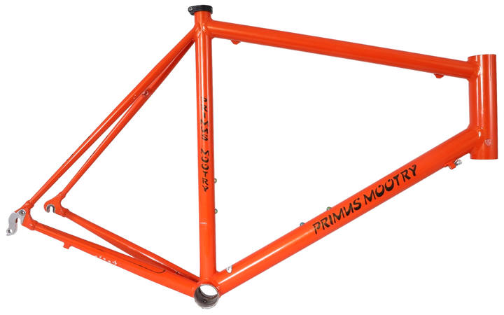 Primus Mootry Alloy Road Bike Frame 56cm ORANGE 700c QR Rim Brake Made In USA