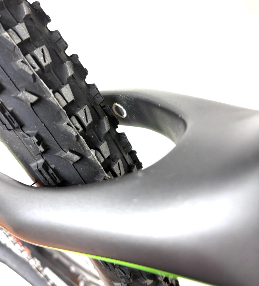Niner Air 9 Carbon 29" Hardtail Mtn Bike 2x10s LG Grey/Green Fox Shimano XT 2016