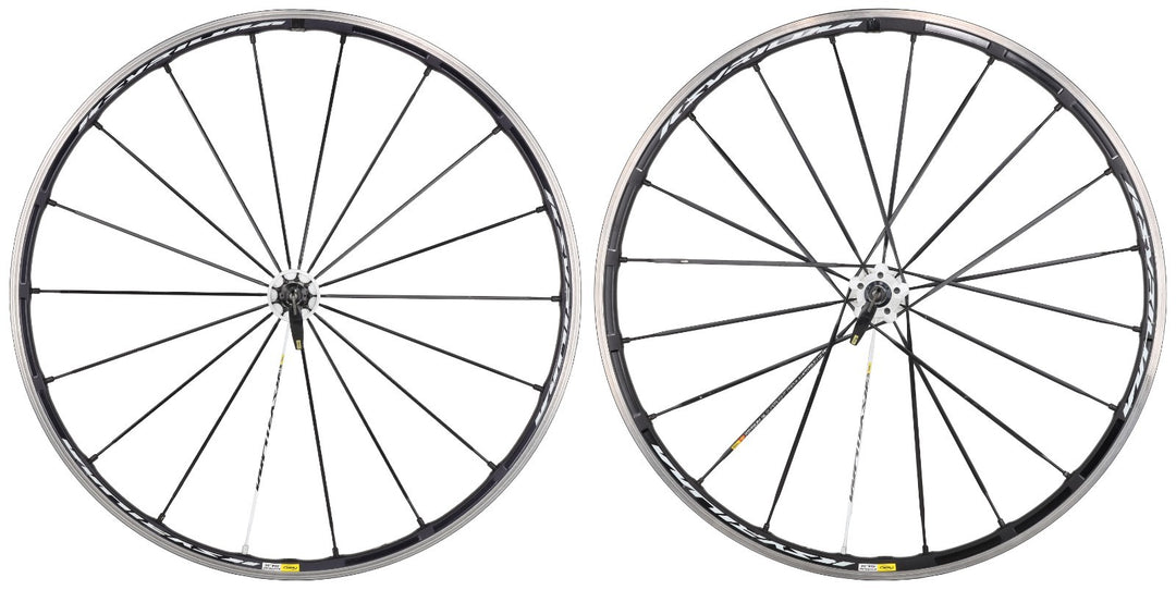 Mavic Ksyrium SLS 11s Alloy Clincher Road Wheelset 700c Shimano QR ***FOR PARTS