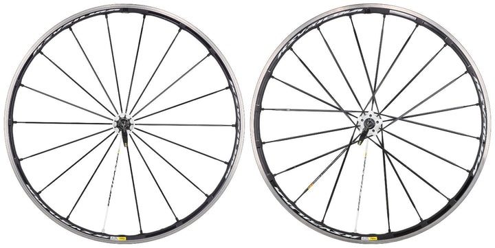 Mavic Ksyrium SLS 11s Alloy Clincher Road Wheelset 700c Shimano QR ***FOR PARTS