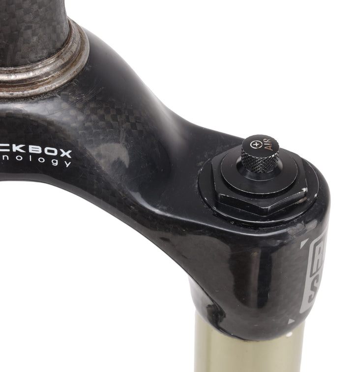 RockShox Reba WC Carbon Mtn Bike 26" Dual Air 1-1/8" Remote QR Disc **FOR PARTS