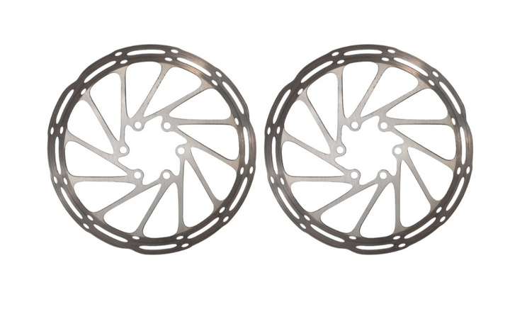 SRAM CenterLine Rounded Gravel Bike Disc Brake Rotors 160mm PAIR 6-Bolt Road