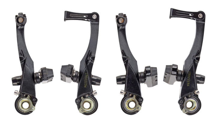 TRP CX9 Cyclocross Bike Mini V-Brake Front + Rear Calipers BLACK Linear Pull DM