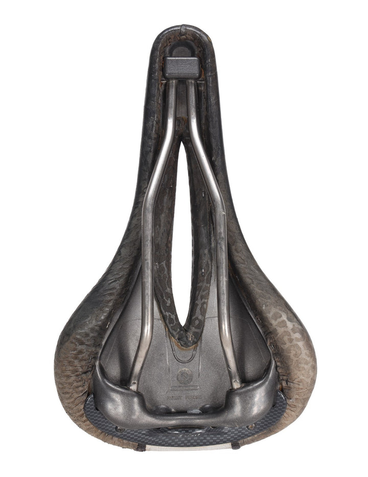 Terry Butterfly Ti Women Road Mountain Bike Saddle 152mm 7 x 7mm Black Leopard