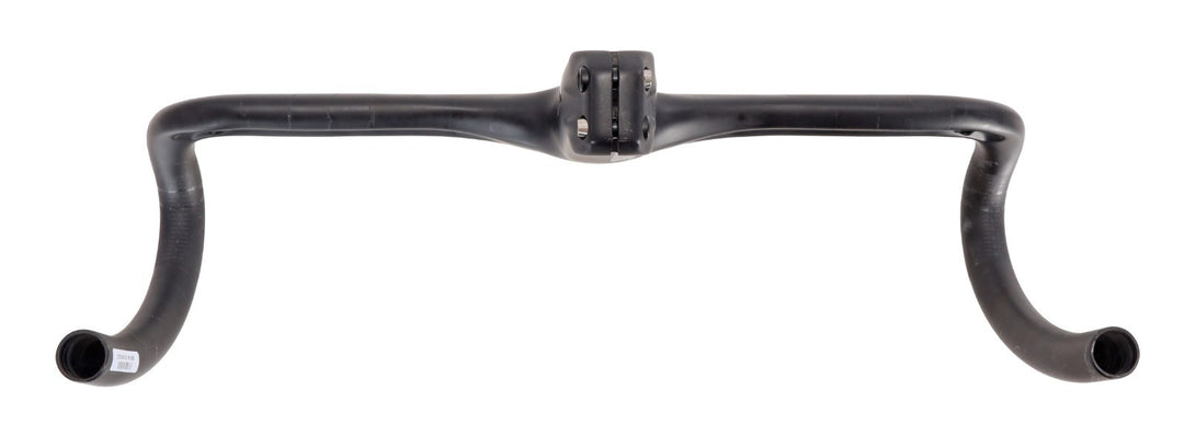 Black Inc Integrated Barstem Carbon Cockpit 44cm 120mm -6º Handlebar Stem Road