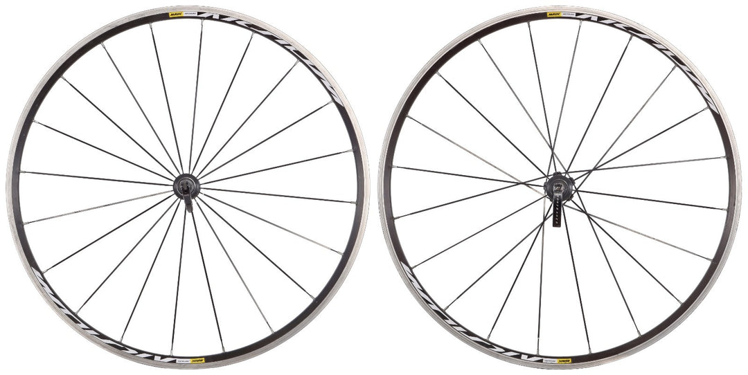 Mavic Aksium Alloy Clincher Road Bike Wheelset 700c Shimano 11 Spd Rim QR Gravel
