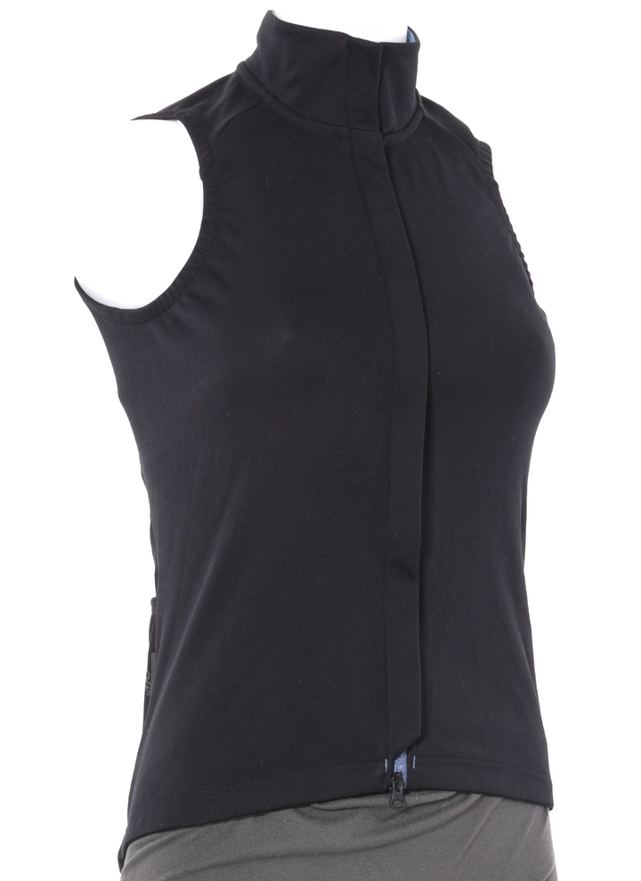 Velocio ES Insulated Cycling Vest Women SMALL Black Road Bike Gravel Mountain
