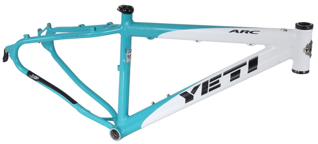 Yeti ARC 26" Alloy Hardtail Mtn Bike Frame XS 15.5" Turquoise QR XC 7005 AL 2012