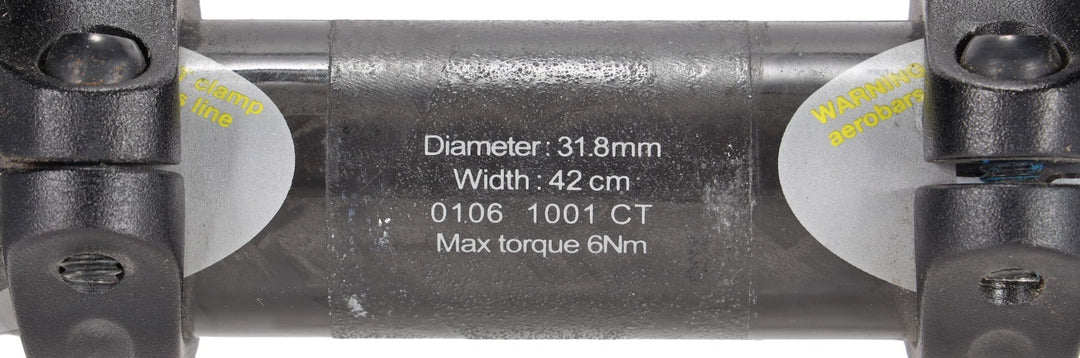 Profile Design Cobra Wing Carbon Aero Handlebars 31.8 x 42cm TT Extensions Tri