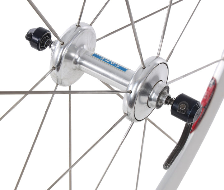 Cane Creek Aero Alloy Tubular Road Bike 10 Speed Wheelset 650c Rim Brake QR TT