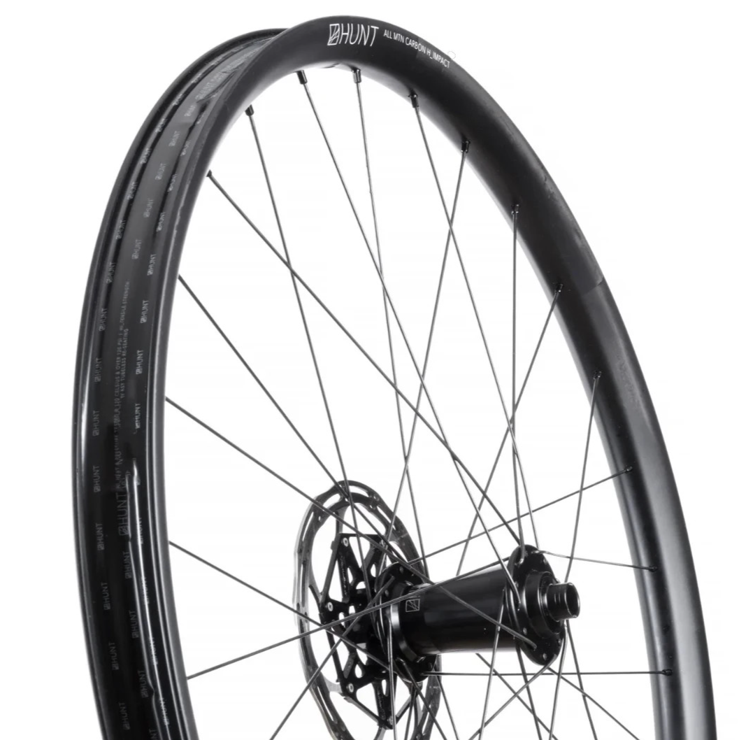 HUNT All Mountain H_IMPACT 27.5 Carbon Mtn Bike FRONT Wheel 6B Disc 15x 110mm DH