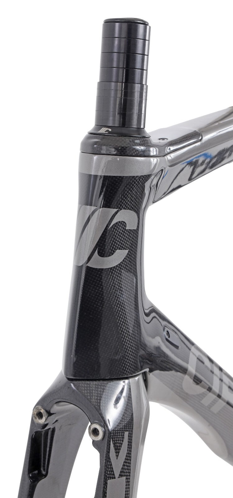 Cipollini NK1K Carbon Road Bike Frameset XL Anthracite QR Rim Direct Mount