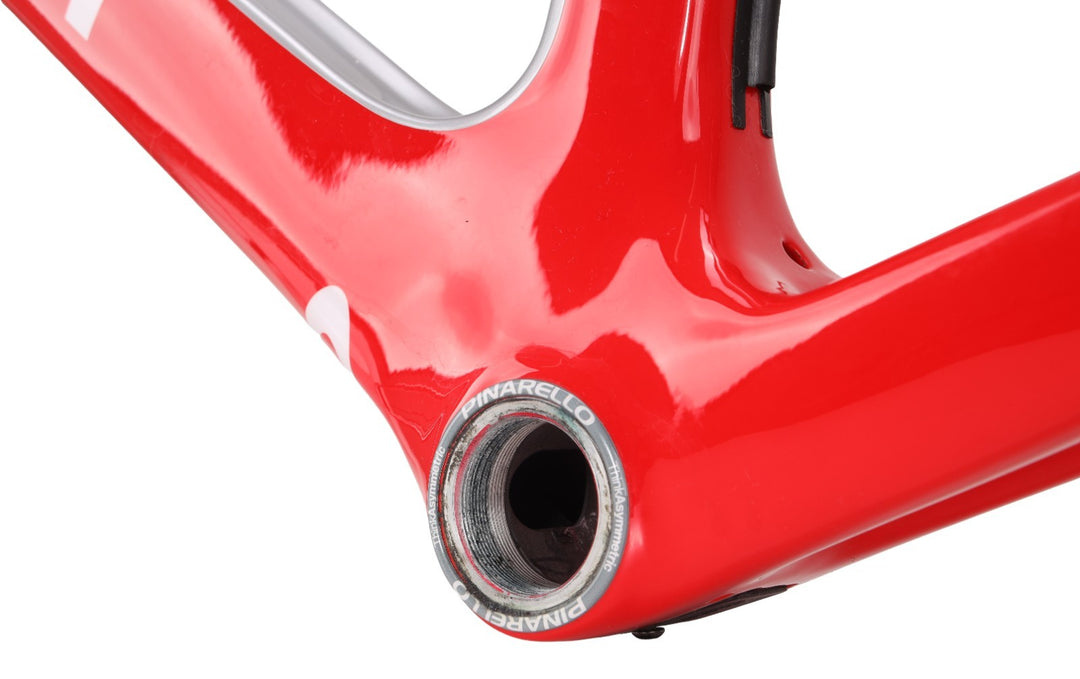 Pinarello Dogma F10 Disc Carbon Road Bike Frameset 56cm Red White Italy 2020
