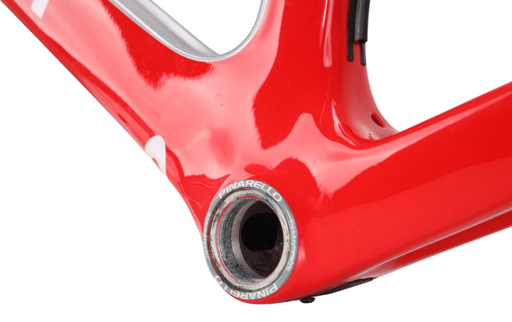 Pinarello Dogma F10 Disc Carbon Road Bike Frameset 56cm Red White Italy 2020