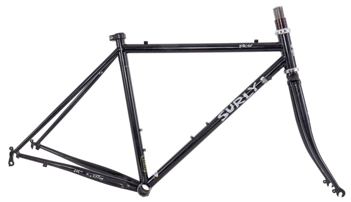 Surly Pacer Steel Road Bike Frameset 50cm BLACK 700c Race Cycling 4130 CX 2002