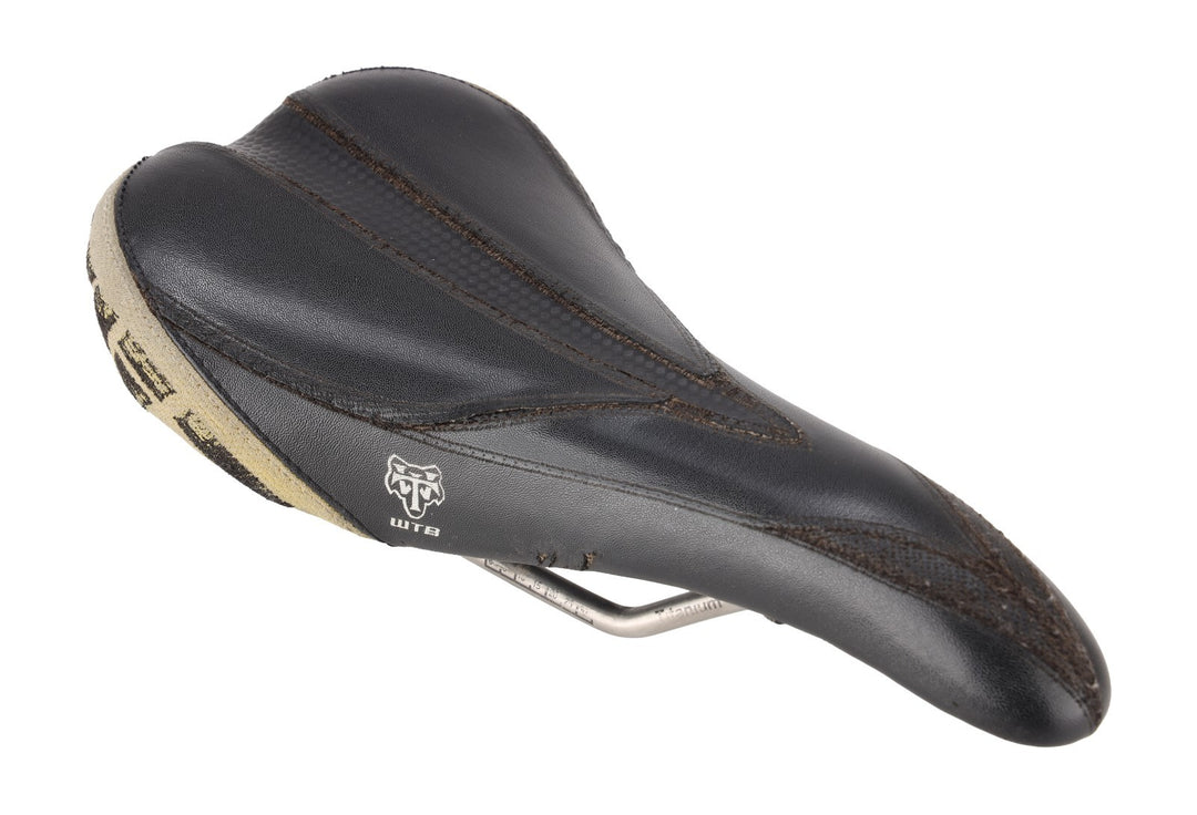 WTB Yeti Rocket V Mountain Bike Saddle 130mm 7 x 7mm Titanium Rail Vintage MTB