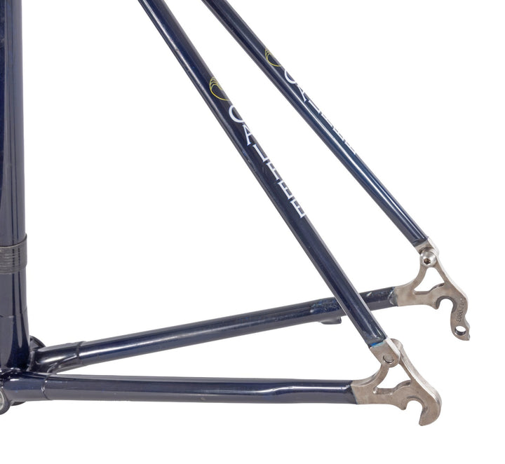 Calfee Luna-Pro Carbon Road Bike Frameset & Case 54cm Rim QR USA Made Chris King
