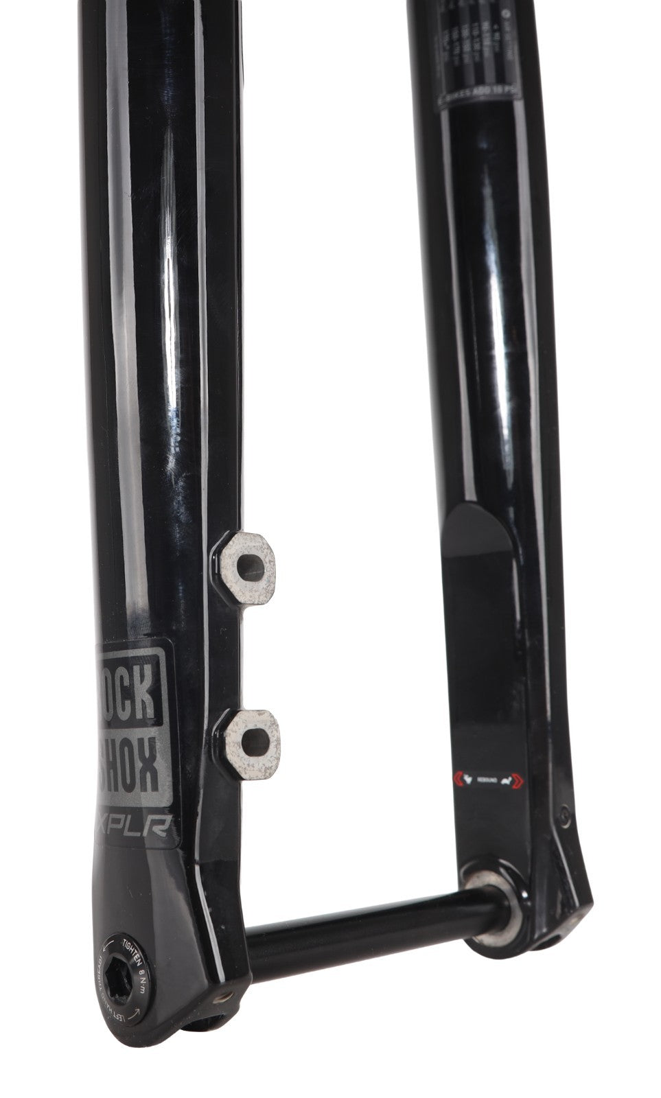 RockShox Rudy Ultimate XPLR Gravel Bike Air Fork 40mm 700c 12x100mm Disc 45mm OS
