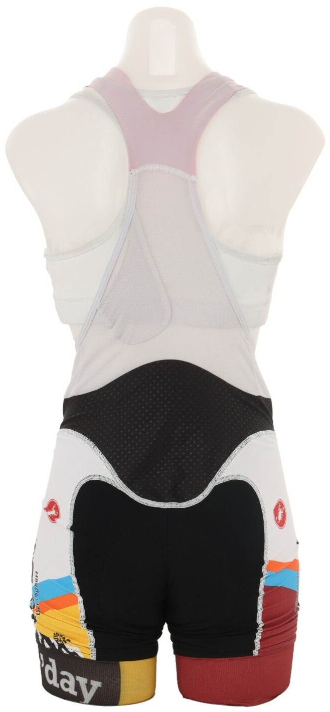 Castelli Women Noosa Pro Cyclocross Team Bib Shorts LARGE Multicolor Road Bike