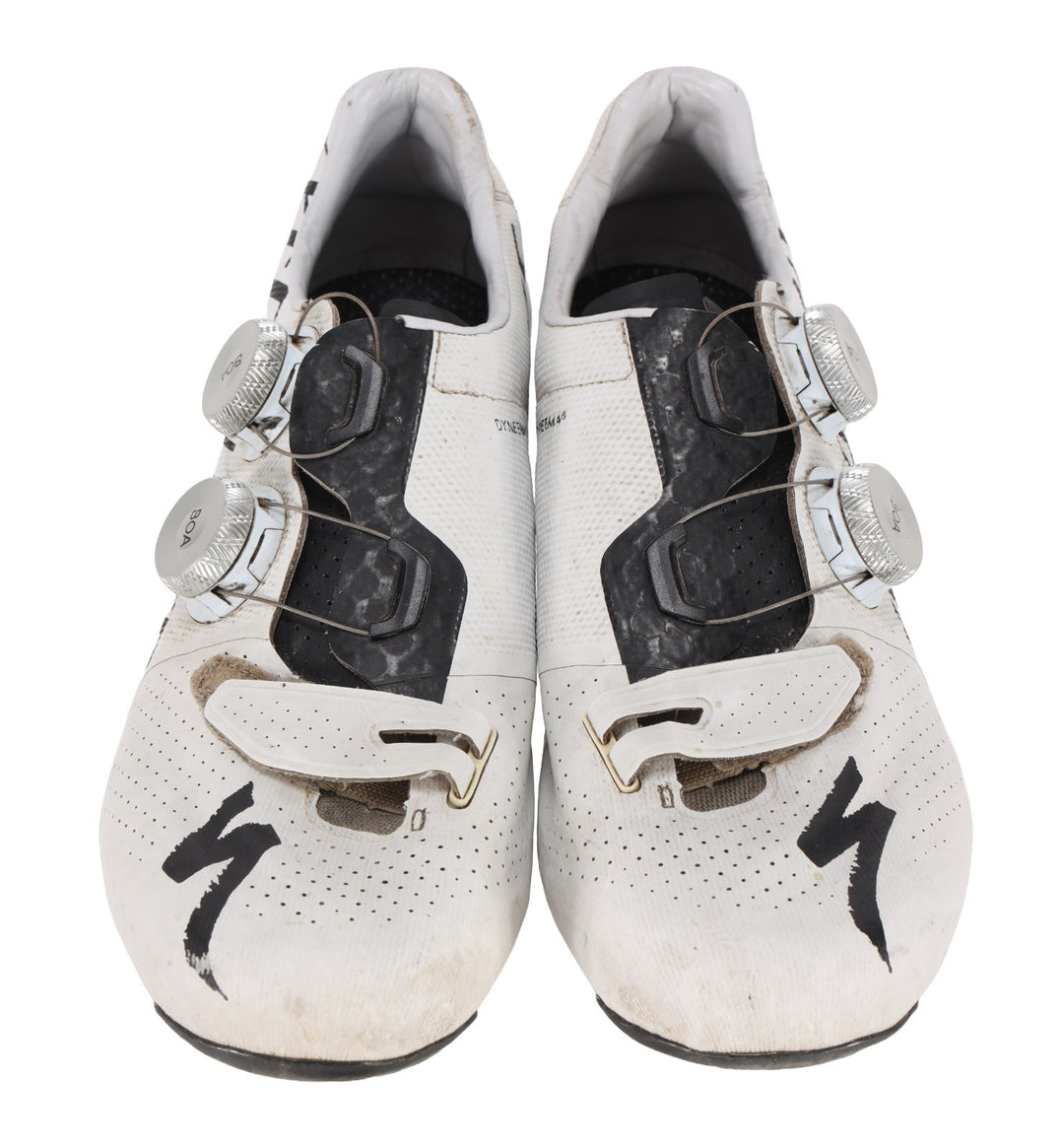 Specialized S-Works Road 7 Carbon Shoes EU 39.5 Mens US 7.25 White 3-Bolt BOA