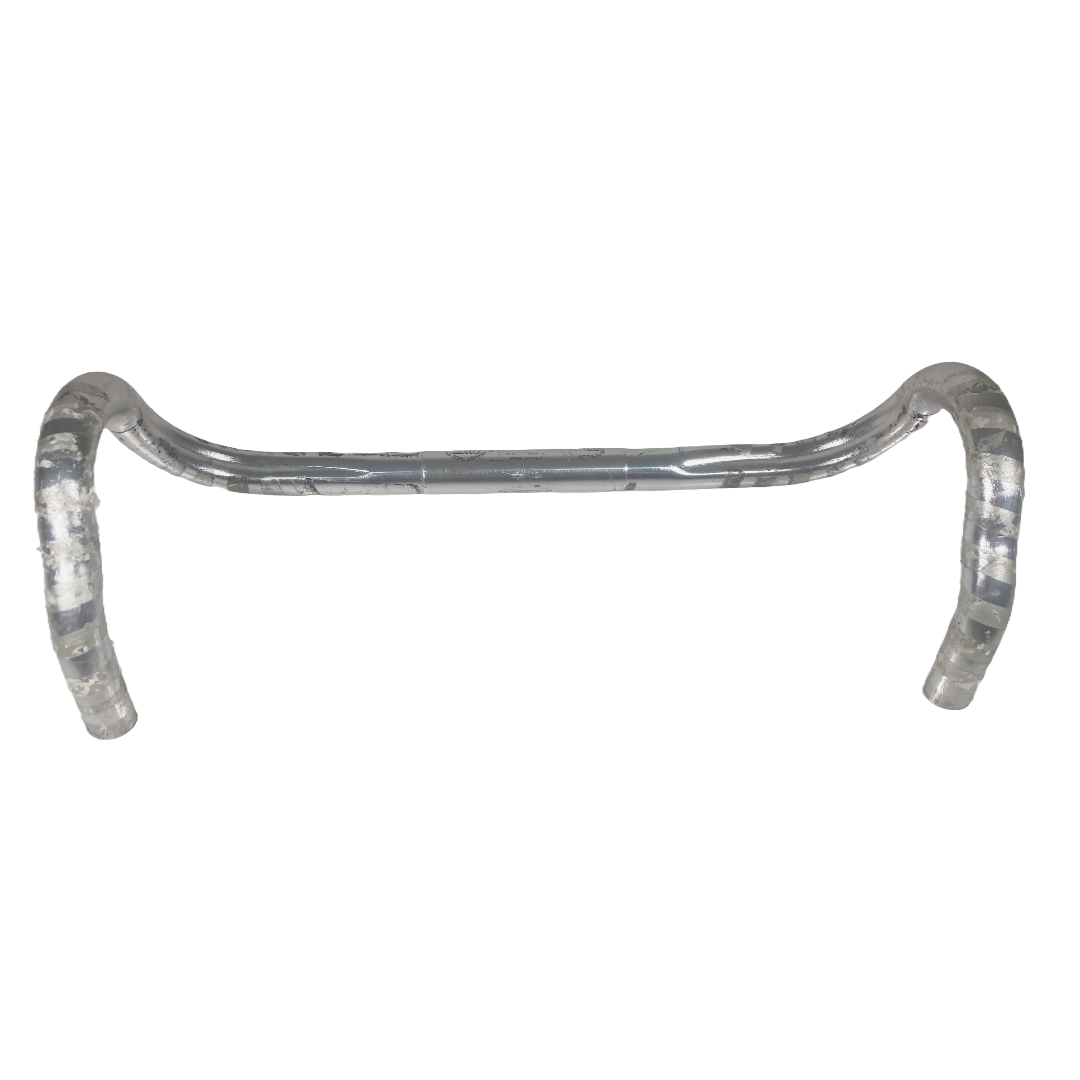 3T Forma Anatomica Alloy Road Bike Drop Handlebar 26mm x 42cm Vintage Silver