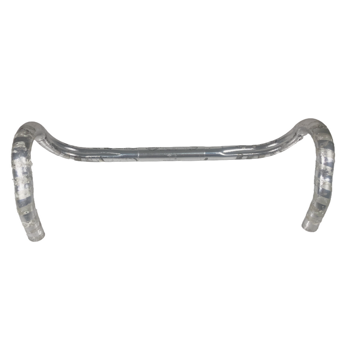 3T Forma Anatomica Alloy Road Bike Drop Handlebar 26mm x 42cm Vintage Silver