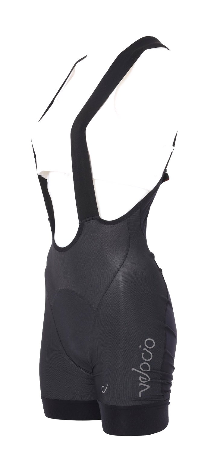Velocio CONCEPT Bib Shorts Women SMALL Black Road Bike Gravel Mountain Cycling