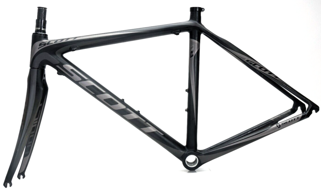 Scott Addict R1 Carbon Road Bike Frameset 49cm X-SMALL Race 2011 ***FOR REPAIR**