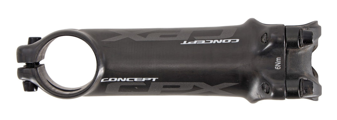Concept CPX Carbon Road Bike Stem 31.8 x 110mm 6° BLACK Gravel Cycling
