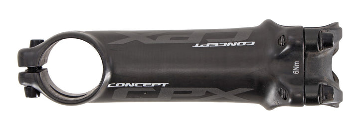Concept CPX Carbon Road Bike Stem 31.8 x 110mm 6° BLACK Gravel Cycling