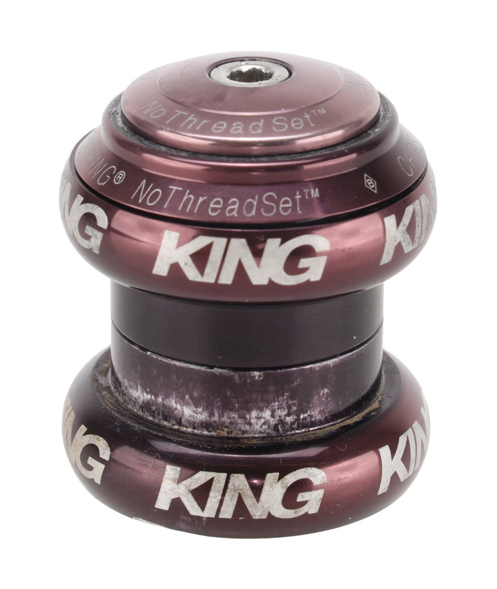 Chris King NoThreadSet External Cup Headset 1 1/8" 34mm BLACK Mountain Bike Road