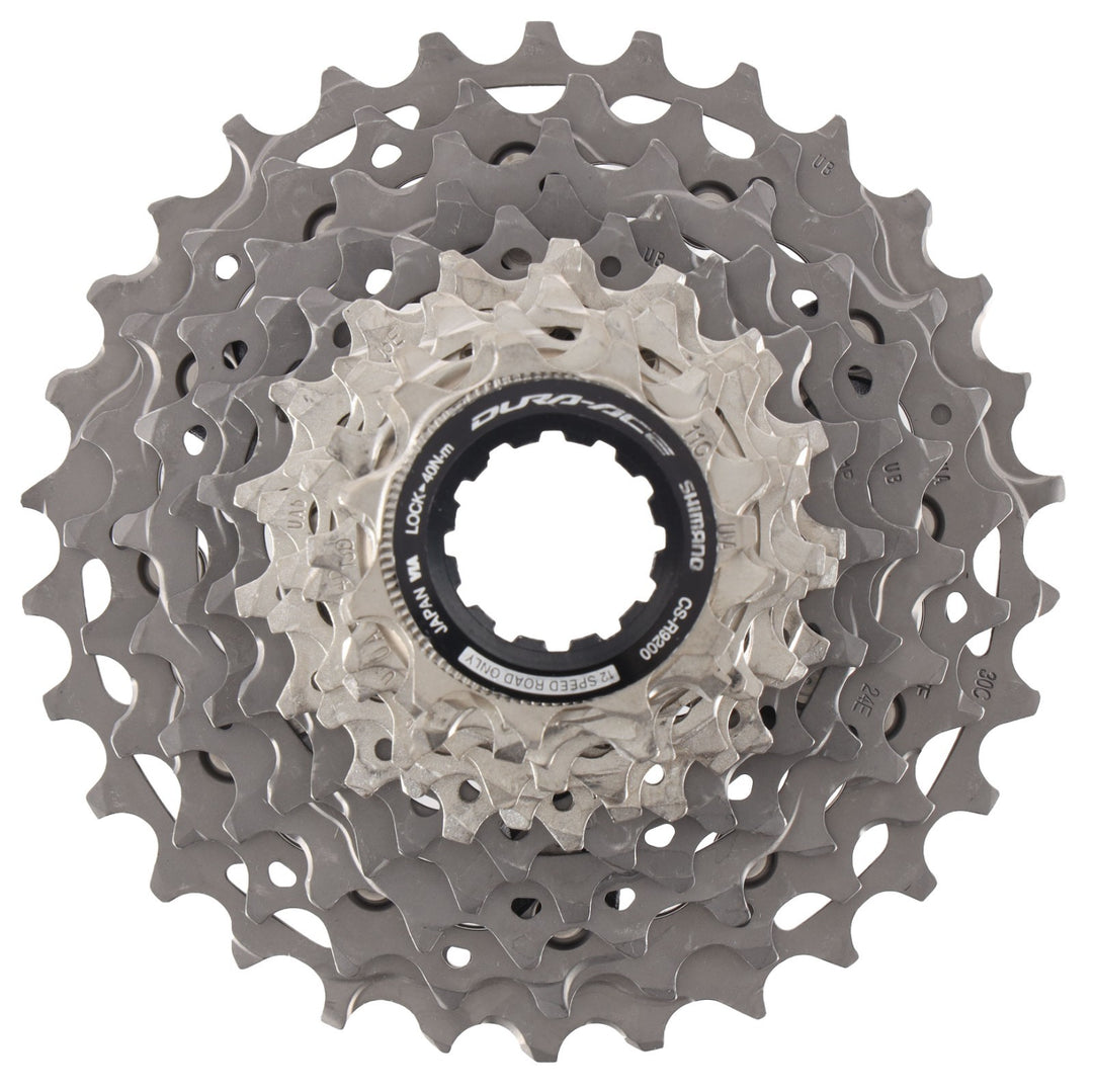 Shimano Dura-Ace CS-R9200 12 Speed Road/Gravel Bike Cassette ​​11-30T Titanium