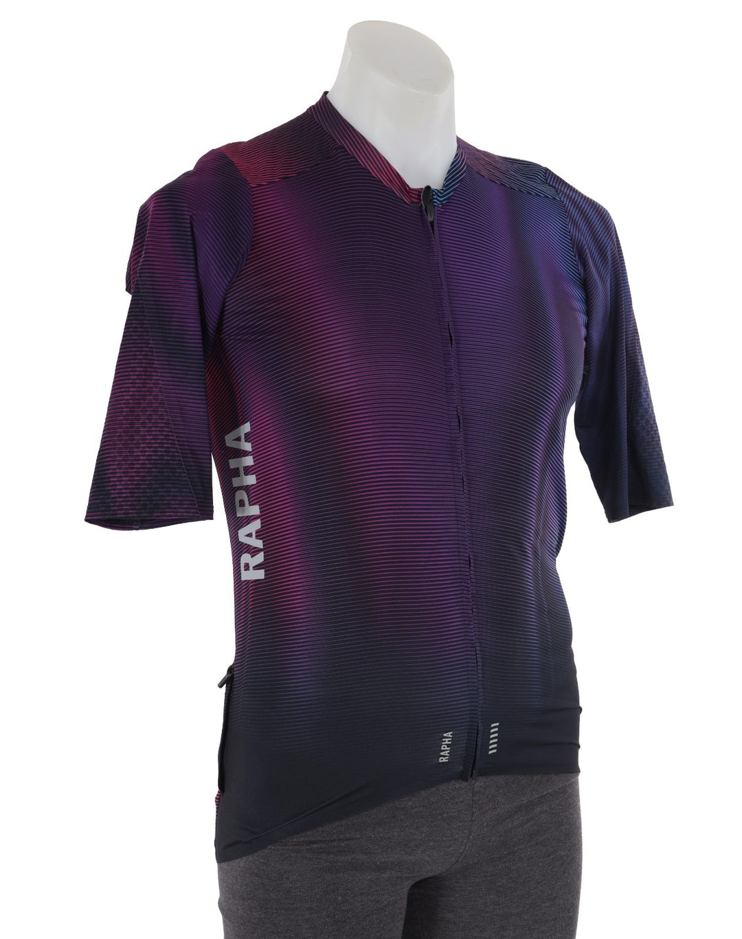 Rapha Pro Team Short Sleeve Cycling Jersey Men XL PURPLE FADE Road Bike Gravel