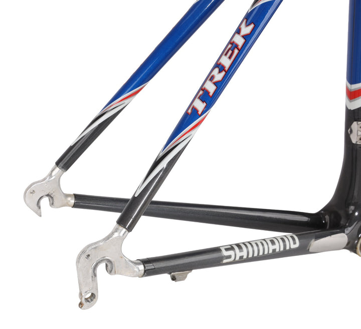 Trek 5200 OCLV 120 Carbon Road Bike Frameset USPS Pro Team 50cm QR Rim 700c 2002