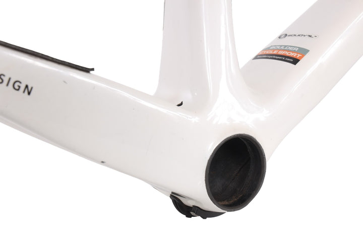 Cervelo R3 Carbon Road Bike Frameset 54cm White 700c Rim Brake QR Race Tri 2011