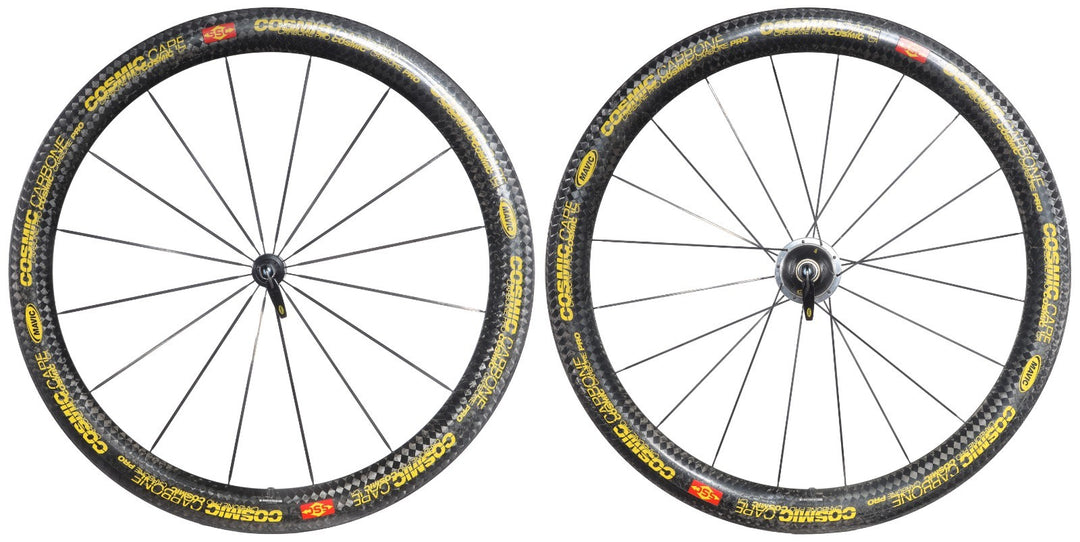 Mavic Cosmic Carbone Pro SSC Tubular Road Wheelset 10 Sp PowerTap SL 700c Rim QR