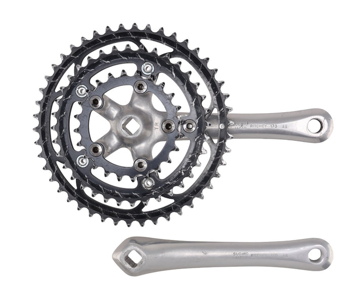 Ritchey Logic Sugino 3 x 8 Speed Mountain Bike Crankset 170mm 46/36/24T w/ BB