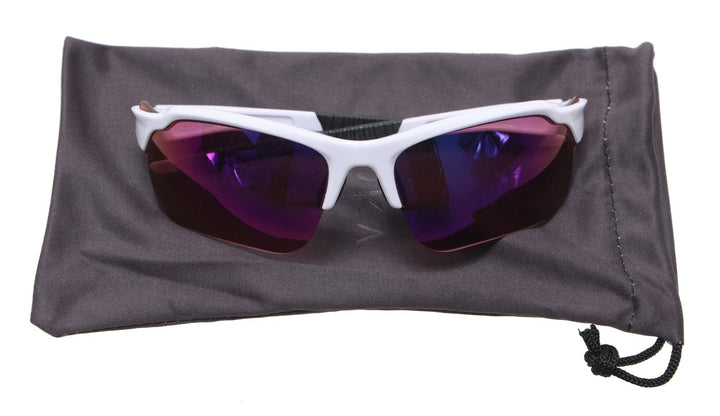 ROKA TL-1 Gloss White HC Fusion Mirror Lens 17% Sunglasses Road Bike Triathlon
