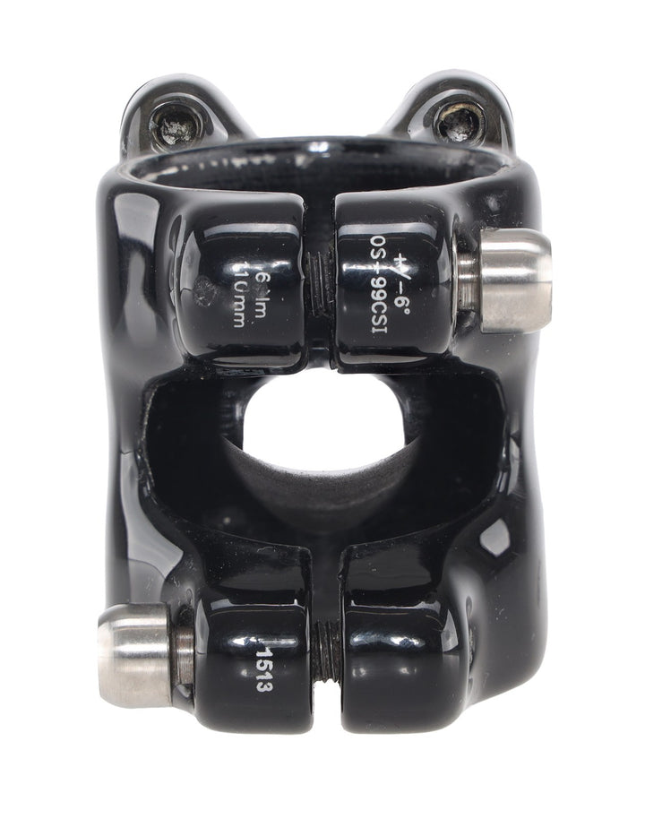 FSA OS-99 CSI Carbon Alloy Road Gravel Bike Stem 31.8 x 110mm 6º BLACK Ti Bolts