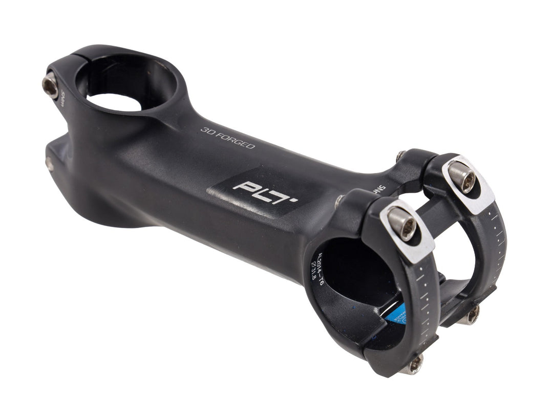PRO PLT Alloy Road Bike Stem 31.8 x 100mm +/-10º Black 3D Forged Gravel Mountain