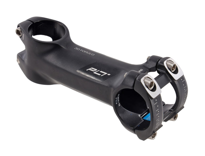 PRO PLT Alloy Road Bike Stem 31.8 x 100mm +/-10º Black 3D Forged Gravel Mountain