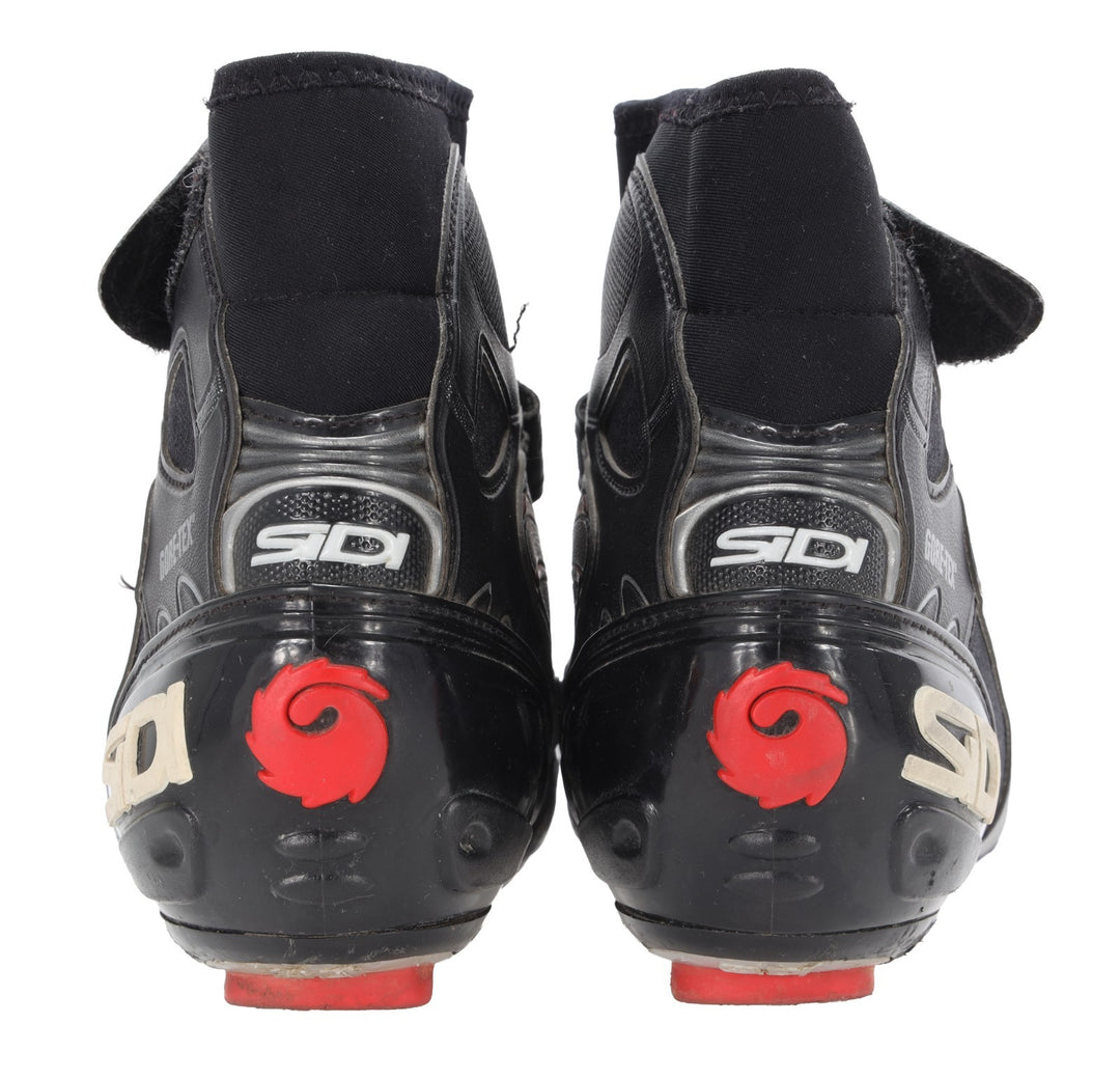 Sidi Hydro GTX Road Bike Shoes Men EU 40 BLACK 2/3-Bolt Gore-Tex Waterproof