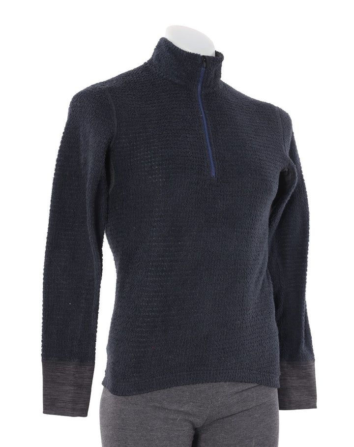 Velocio Alpha Long Sleeve Mid-Weight Layer MEDIUM Blue Winter Cycling