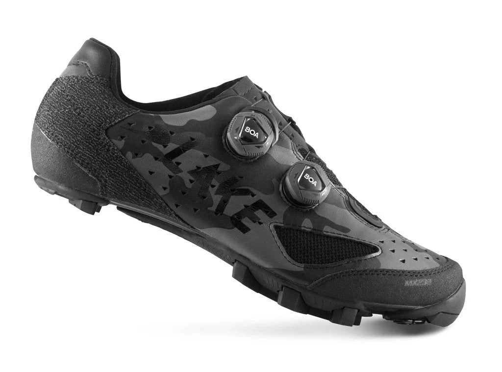 Lake MX238 Mountain Bike Shoes EU 39 US Men 7 2 Bolt BLACK CAMO BOA Wire Dial