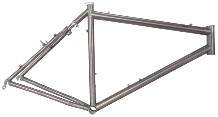 Moots YBBeat Titanium Softail Mountain Bike Frame 21" XL 30mm Rim Brake USA Ti